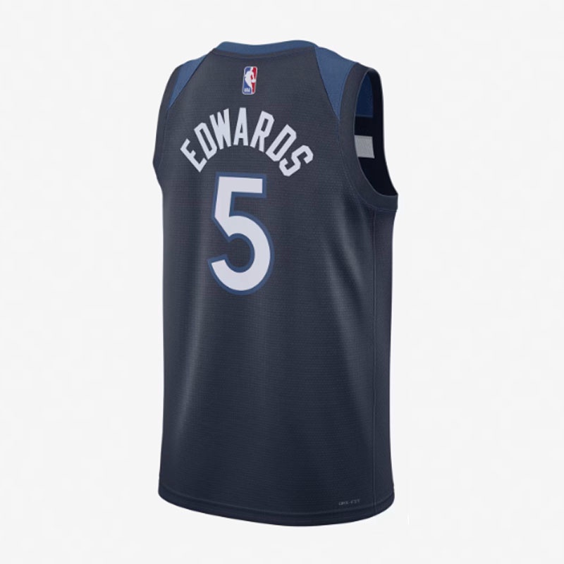 Jual Baju Basket Nike Anthony Edwards Minnesota Timberwolves Icon Edition Swingman Jersey College Navy Original Dn2013-427 - hoopspoint.com