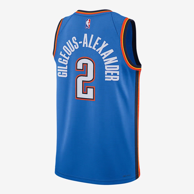 Jual Baju Basket Nike Okc Mnk Df Swgmn Jsy Icn 22 Signal Blue Original Dn2016-403 - hoopspoint.com