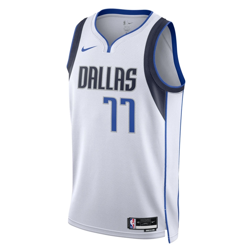 Jual Baju Basket Nike Luka Doncic Dallas Mavericks Association Edition Swingman Jersey White Original Dn2074-100 - hoopspoint.com