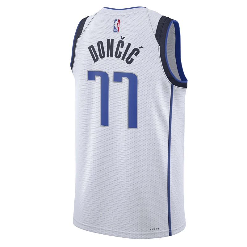 Jual Baju Basket Nike Luka Doncic Dallas Mavericks Association Edition Swingman Jersey White Original Dn2074-100 - hoopspoint.com