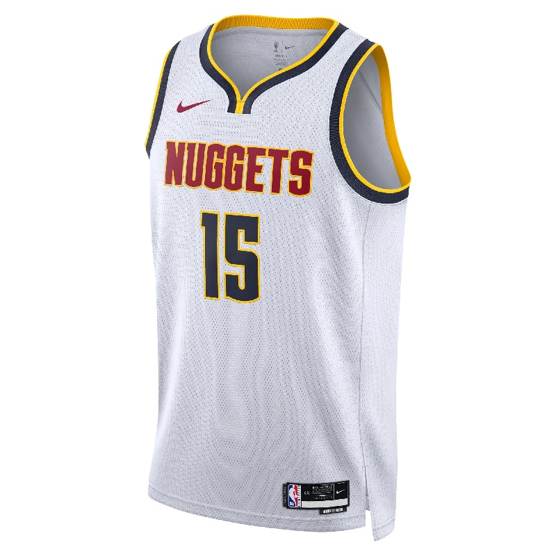 Jual Baju Basket Air Jordan Nikola Jokic Denver Nuggets Association Edition Swingman Jersey White Original Dn2075-100 - hoopspoint.com