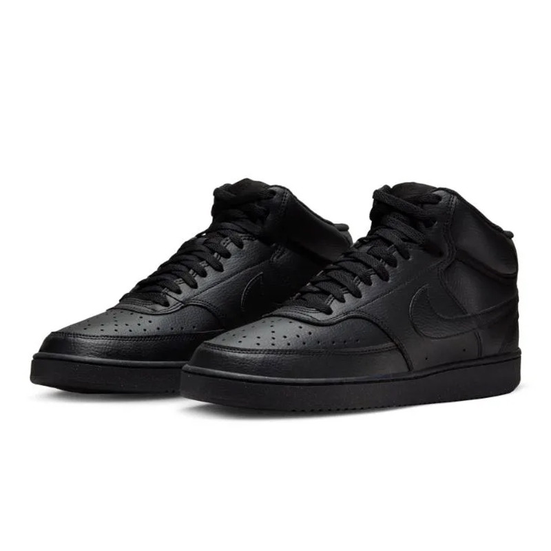 Jual Sepatu Sneakers Nike Court Vision Mid Next Nature Triple Black Original Dn3577-003 - hoopspoint.com