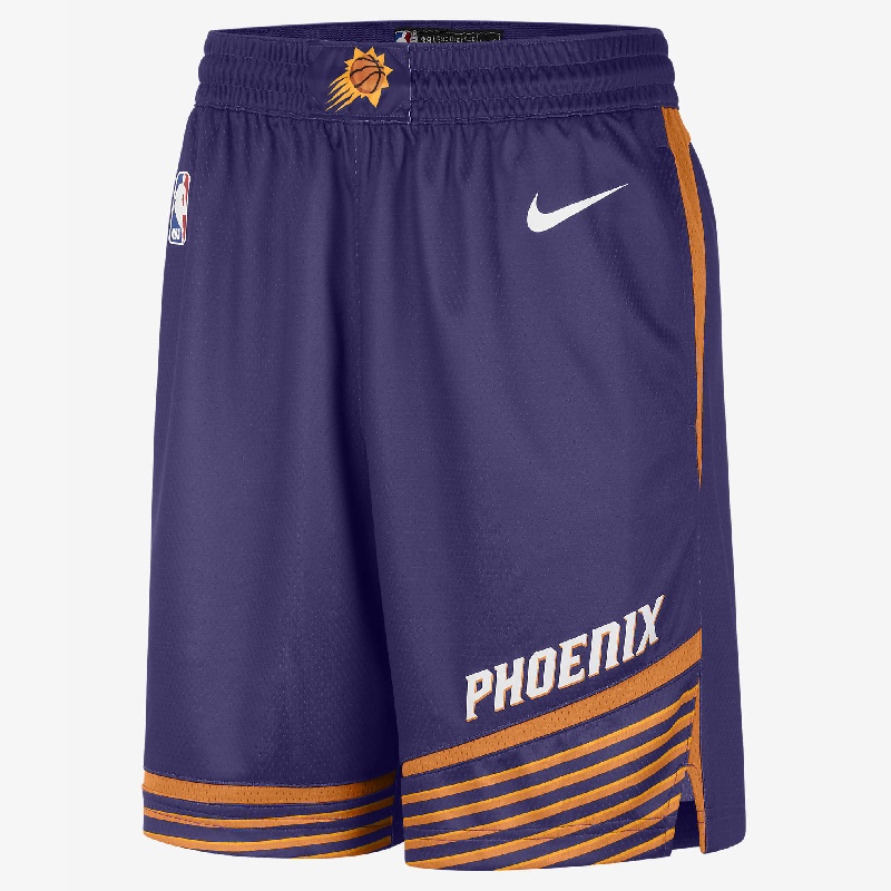 Jual Celana Basket Nike Phoenix Suns Nike Icon Edition Swingman Shorts Purple Original Do9422-566 - hoopspoint.com