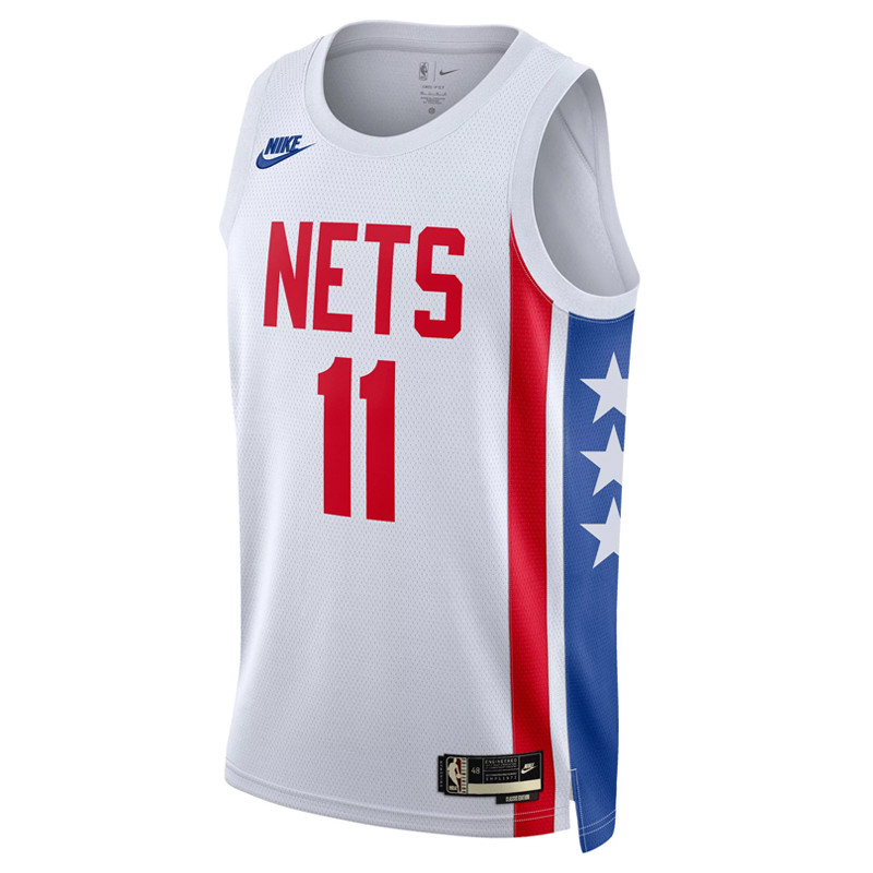 Jual Baju Basket Nike Brooklyn Nets Kyrie Irving Hardwood Classic Swingman Jersey White Original Do9444-102 - www.hoopspoint.com