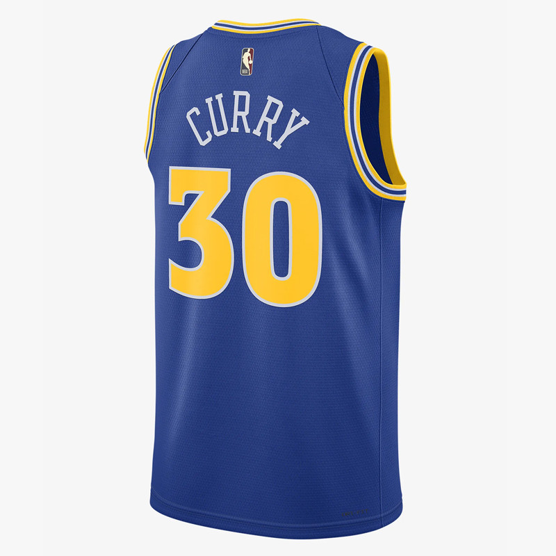 Jual Baju Basket Nike Golden State Warriors Stpehen Curry Hardwood Classic Swingman Jersey Blue Original Do9446-497 - hoopspoint.com