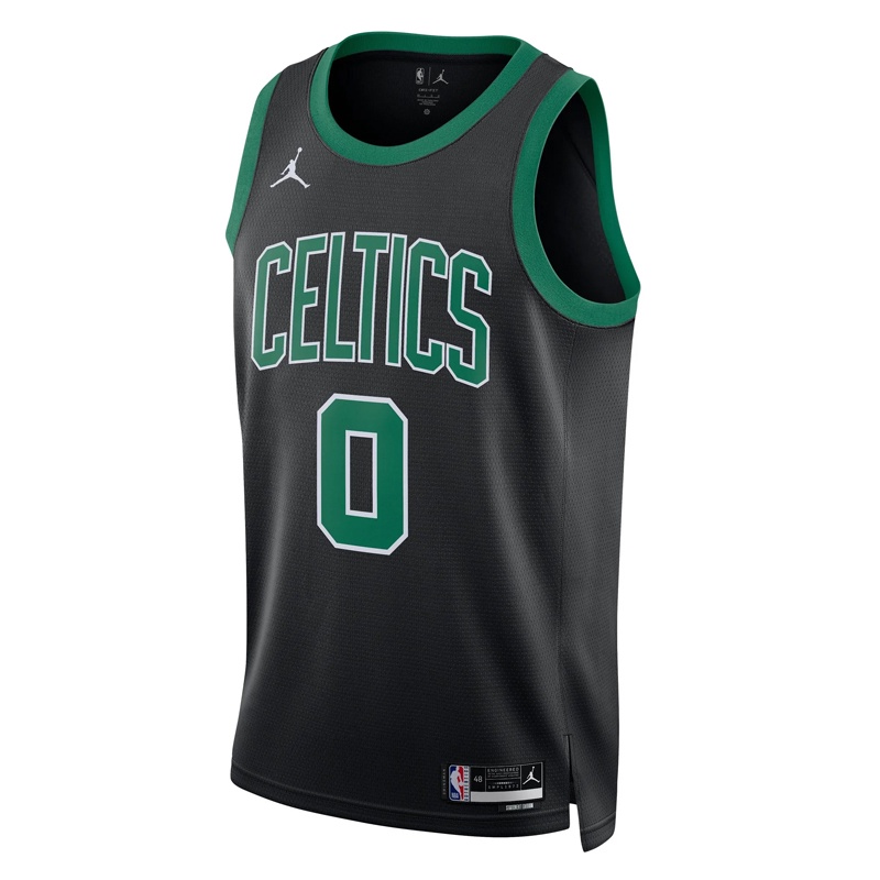 Jual Baju Basket Air Jordan Jayson Tatum Boston Celtics Statement Edition Swingman Jersey Black Original Do9519-012 - hoopspoint.com