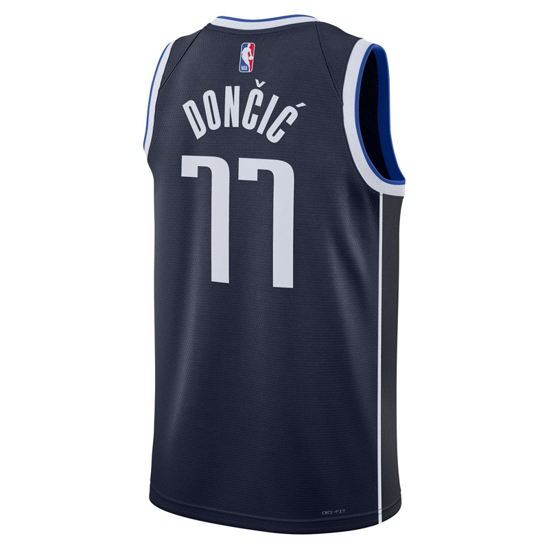 Jual Baju Basket Air Jordan Luka Doncic Dallas Mavericks Statement Edition Swingman Jersey Blue Original Do9523-420 - hoopspoint.com