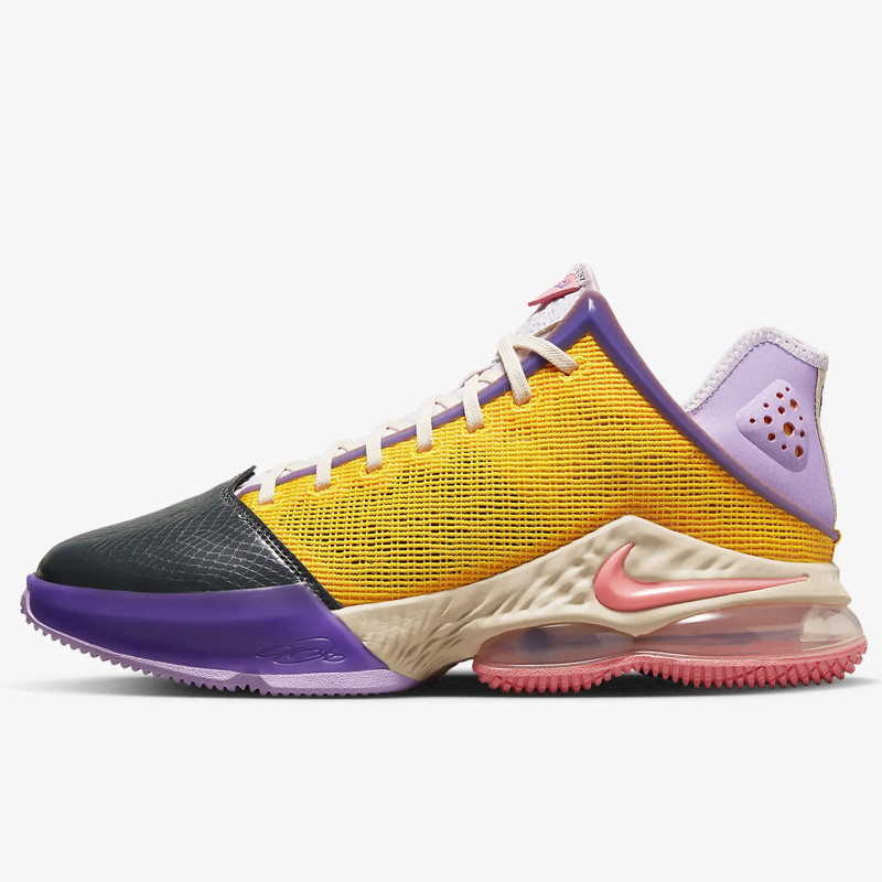 Jual Sepatu Basket Nike Lebron 19 Low Mismatch Purple Original Do9829-500 - hoopspoint.com