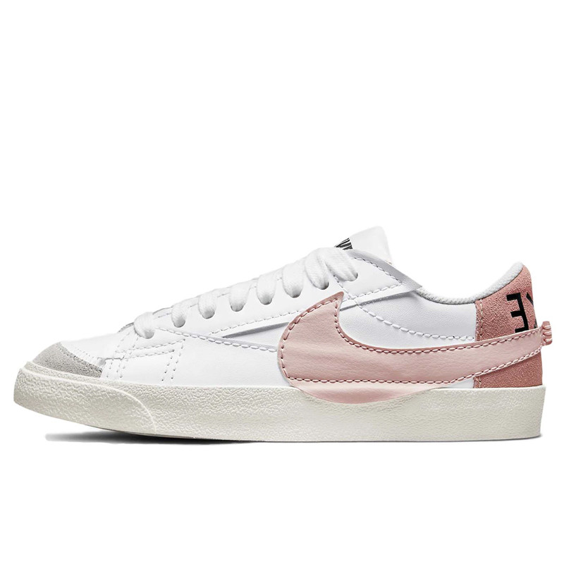 Jual Sepatu Sneakers Wanita Nike Wmns Blazer Low '77 Jumbo White Pink Original Dq1470-102 - hoopspoint.com