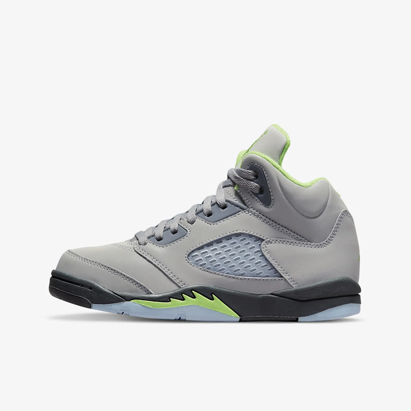 Jual Sepatu Sneakers Anak Air Jordan Aj 5 Retro Ps Flint Grey Original Dq3735-003 - hoopspoint.com