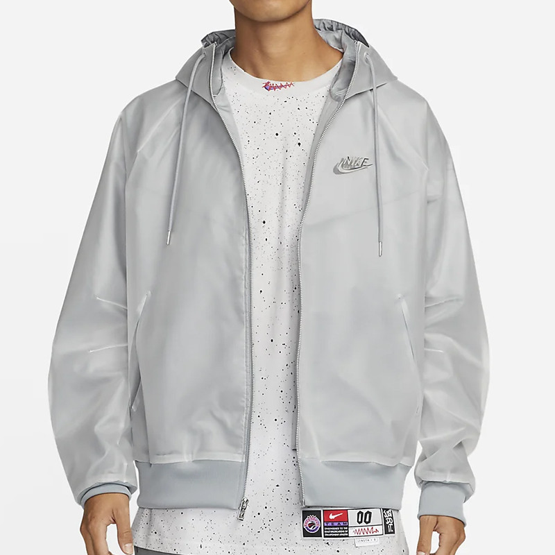 Jual Baju Training Nike Sportswear Windrunner Circa 50 Jacket Grey Original Dq4250-073 - hoopspoint.com