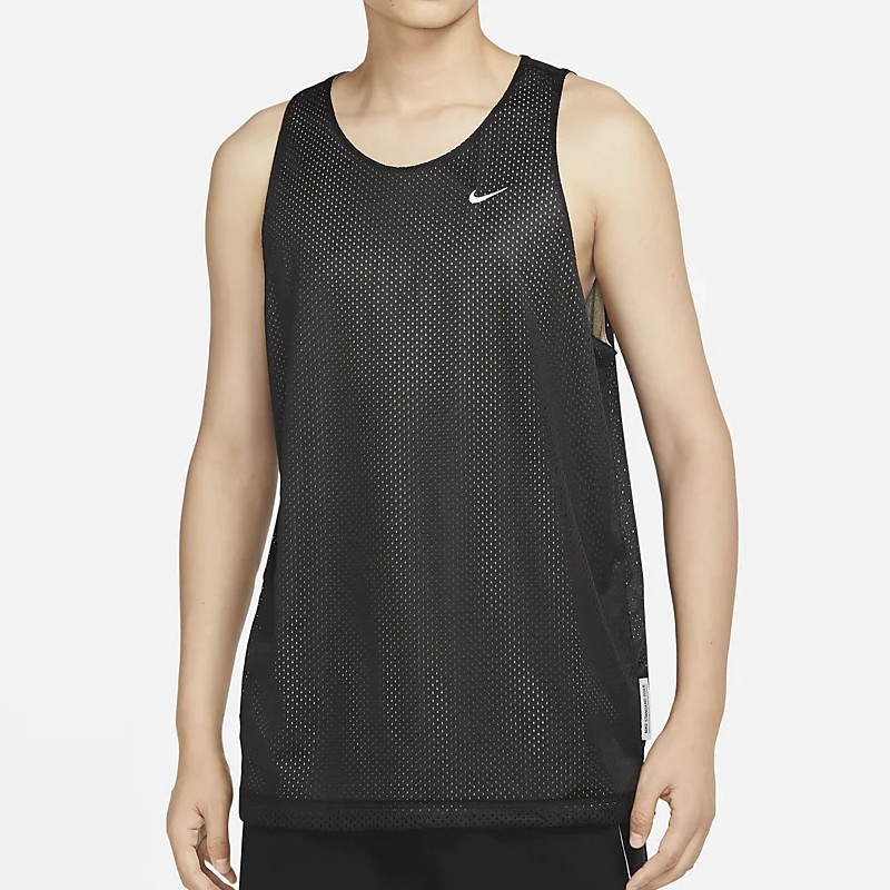 Jual Baju Basket Nike Dri-Fit Standard Issue Reversible Jersey Black Original Dq5732-010 - hoopspoint.com