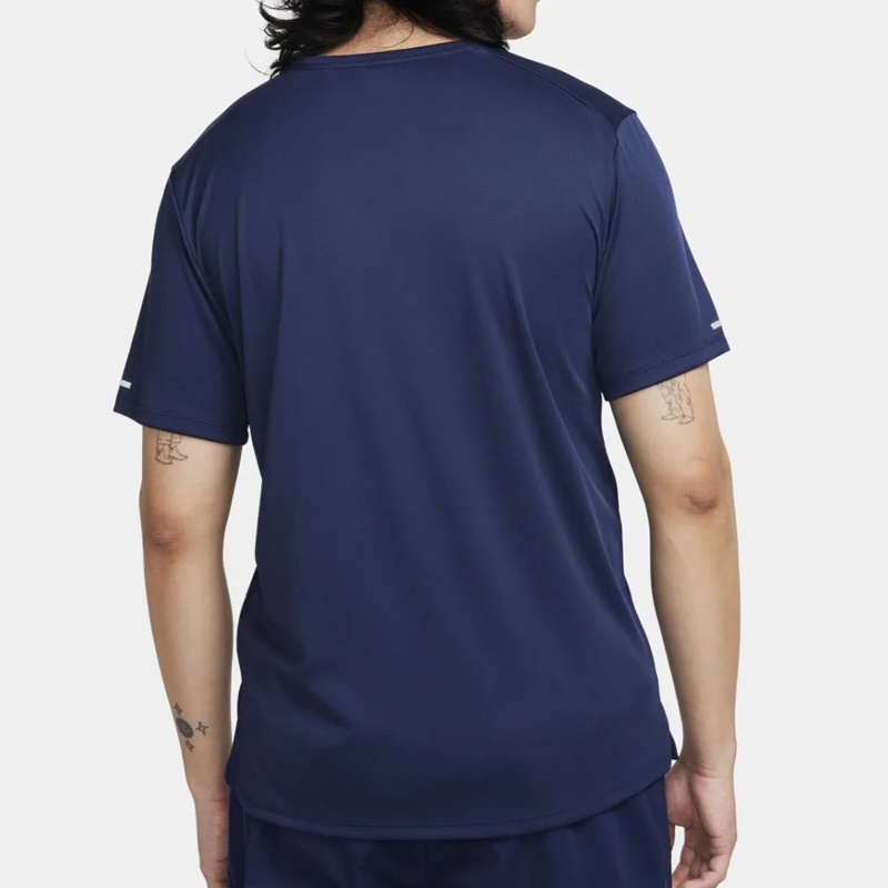 Jual Sepatu Unknown Nike Dri-Fit Uv Miler Run Division Tee Midnight Navy Original Dq6492-410 - hoopspoint.com