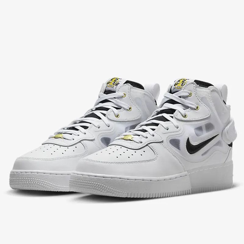 Jual Sepatu Sneakers Nike Air Force 1 Mid React White Original Dq7668-100 - hoopspoint.com