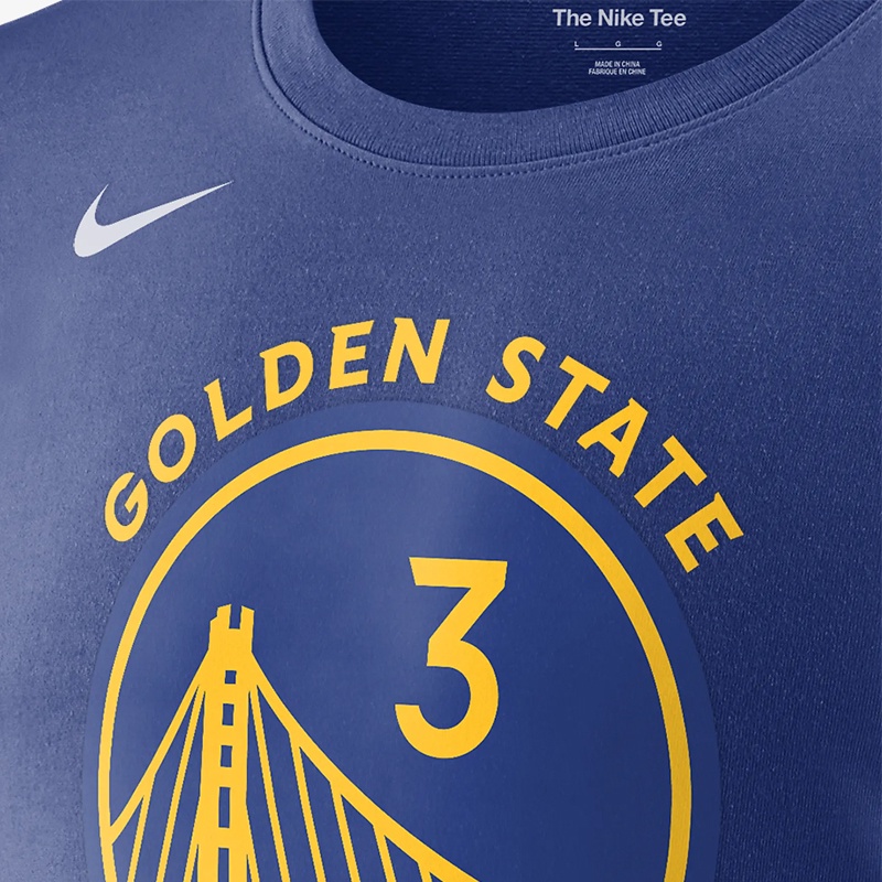 Jual Baju Basket Nike Stephen Curry Golden State Warriors Tee Rush Blue Original Dr6374-496 - hoopspoint.com