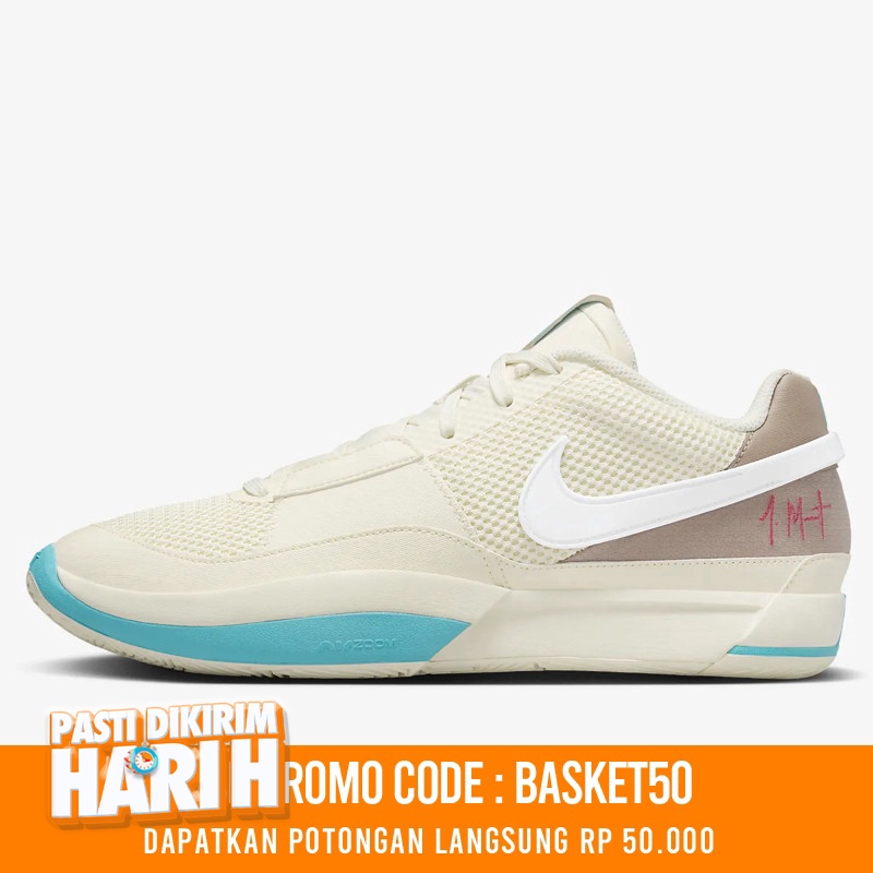 Jual Sepatu Basket Nike Ja Morant 1 Ep Vacation Ivory Original Dr8786-102 - hoopspoint.com