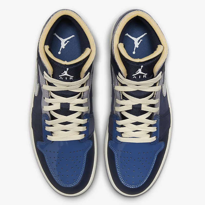 Jual Sepatu Sneakers Air Jordan Aj 1 Mid Se Craft Obsidian Original Dr8868-400 - hoopspoint.com