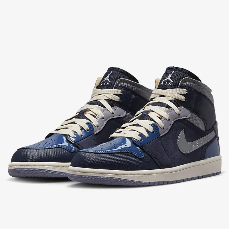 Jual Sepatu Sneakers Air Jordan Aj 1 Mid Se Craft Obsidian Original Dr8868-400 - hoopspoint.com