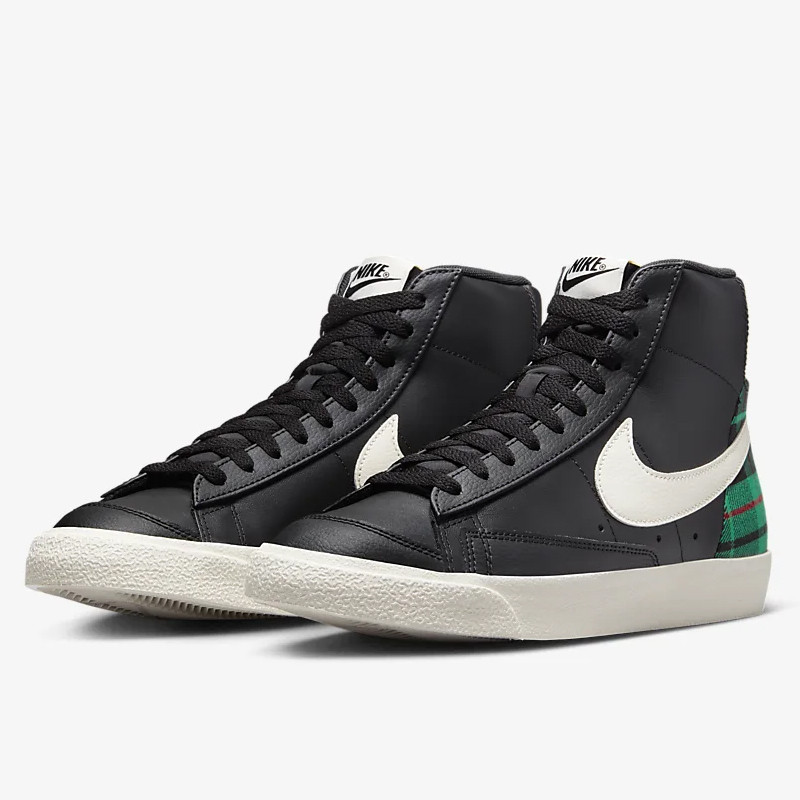 Jual Sepatu Sneakers Nike Blazer Mid '77 Prm Plaid Black Original Dv0796-001 - hoopspoint.com