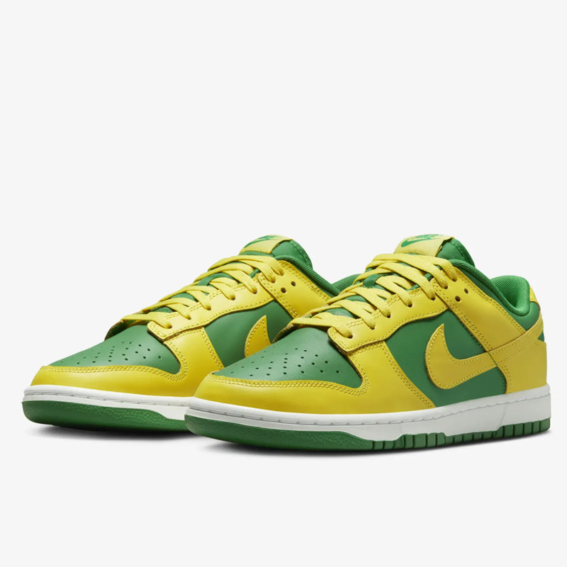 Jual Sepatu Sneakers Nike Dunk Low Reverse Brazil Apple Green Original Dv0833-300 - hoopspoint.com