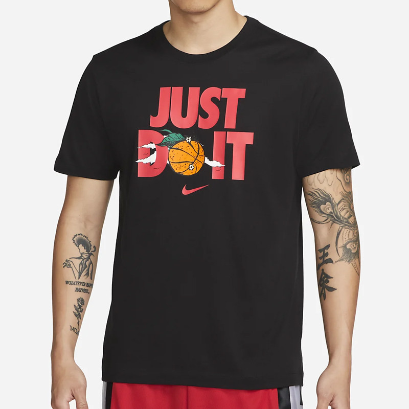 Beli Baju Basket Nike Just Do It Tee Black Original Dv1213-010