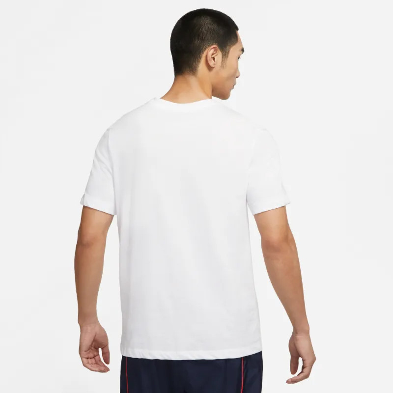 Jual Baju Training Nike Tee Fran Swoosh White Original Dv1215-100 - hoopspoint.com