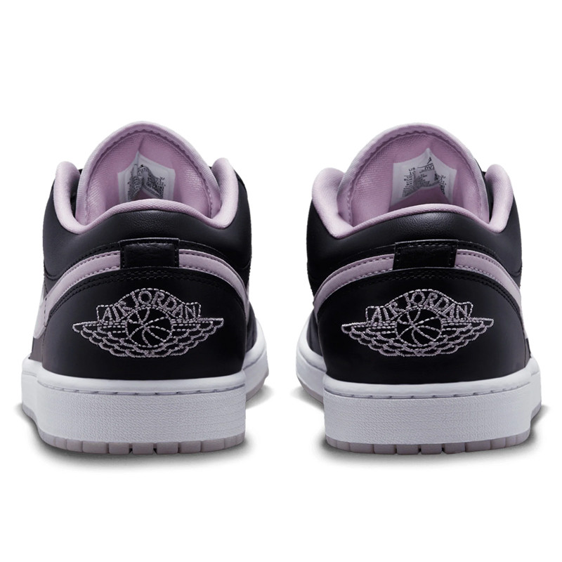 Jual Sepatu Sneakers Air Jordan Aj 1 Low Se Black Lilac Original Dv1309-051 - hoopspoint.com