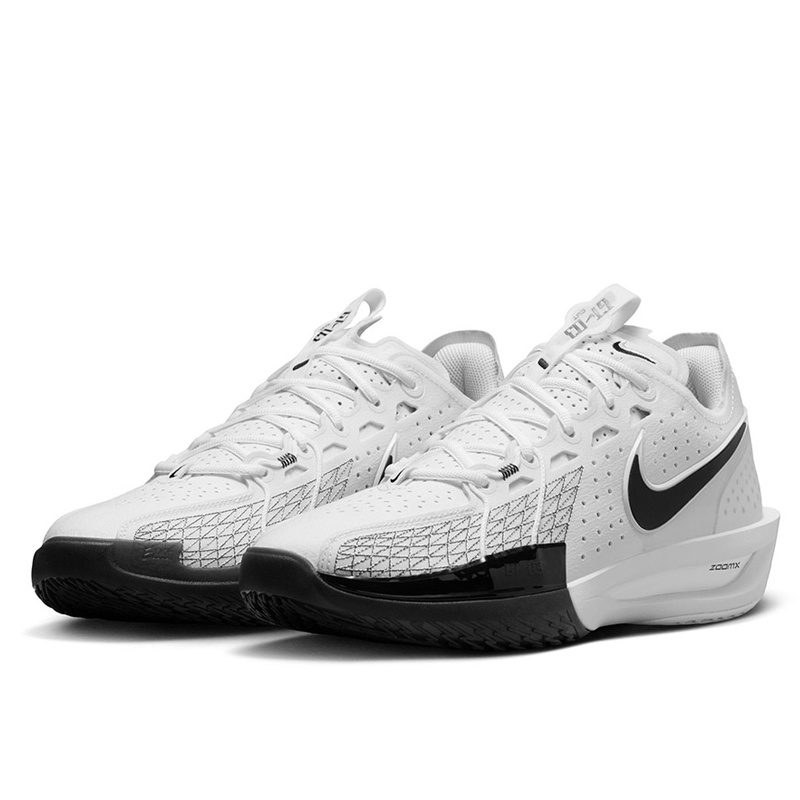 Jual Sepatu Basket Nike Air Zoom G.t. Cut 3 White Black Original Dv2913-102 - hoopspoint.com