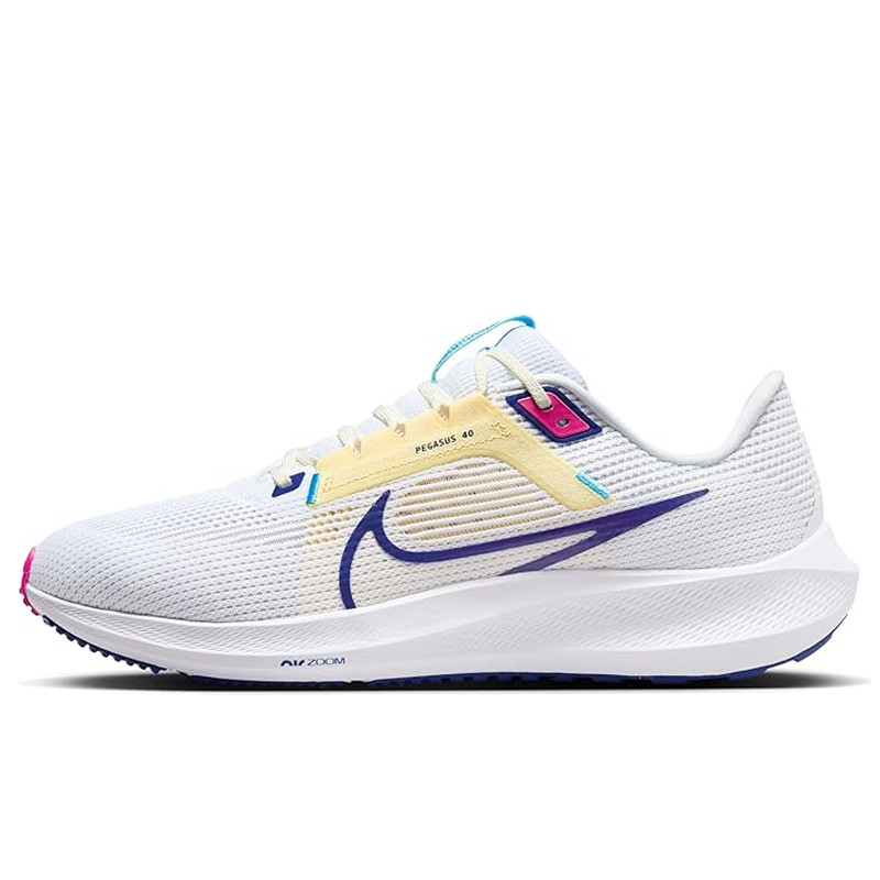 Jual Sepatu Lari Nike Air Zoom Pegasus 40 White Original Dv3853-105 - hoopspoint.com