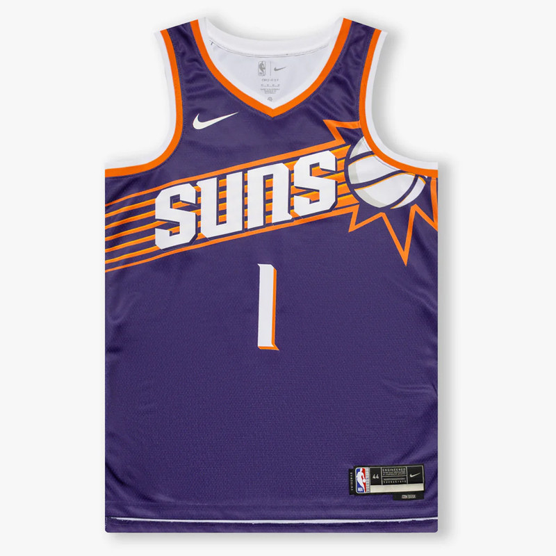 Jual Baju Basket Nike Devin Booker Phoenix Suns Icon Edition Swingman Jersey Purple Original Dv4855-566 - hoopspoint.com