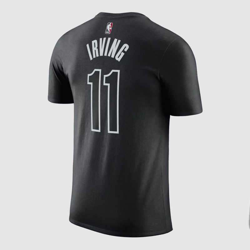 Jual Baju Basket Air Jordan Nba Brooklyn Nets Kyrie Irving Tee Black Original Dv5760-017 - www.hoopspoint.com