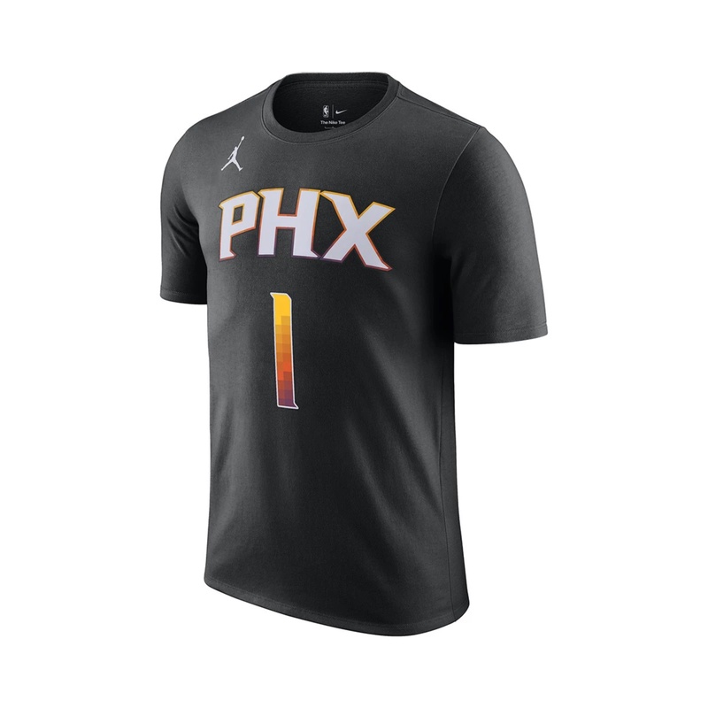 Jual Baju Basket Nike Devin Booker Phoenix Suns Essential Statement Edition Tee Black Original Dv5792-011 - hoopspoint.com