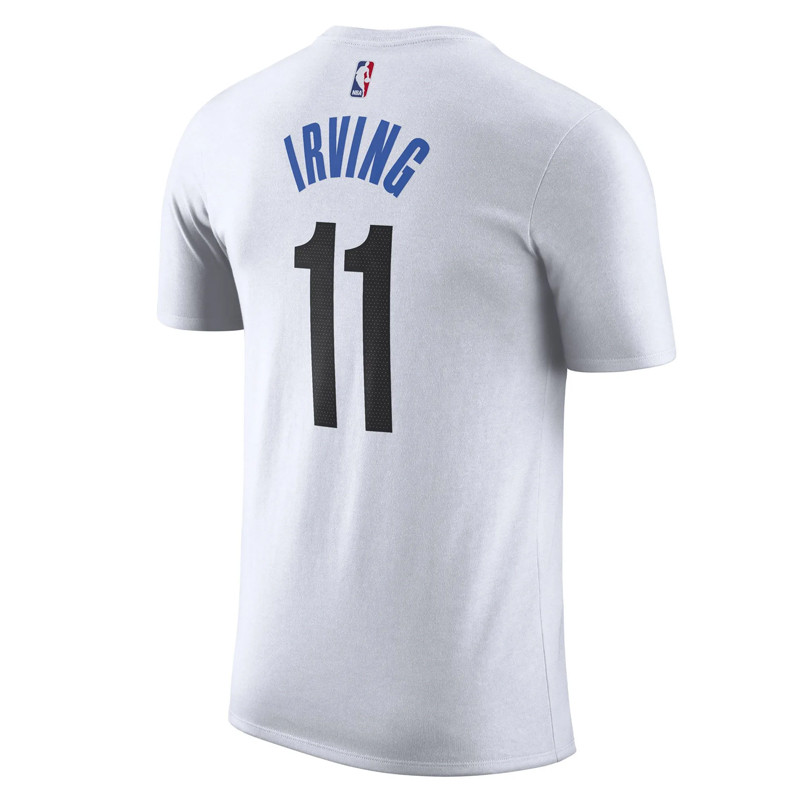 Jual Baju Basket Nike Kyrie Irving Brooklyn Nets City Edition Tee White Original Dv5975-103 - hoopspoint.com