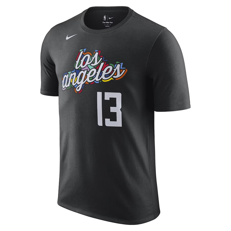 Jual Baju Basket Nike Paul George La Clippers City Edition Tee Black Original Dv5992-019 - hoopspoint.com