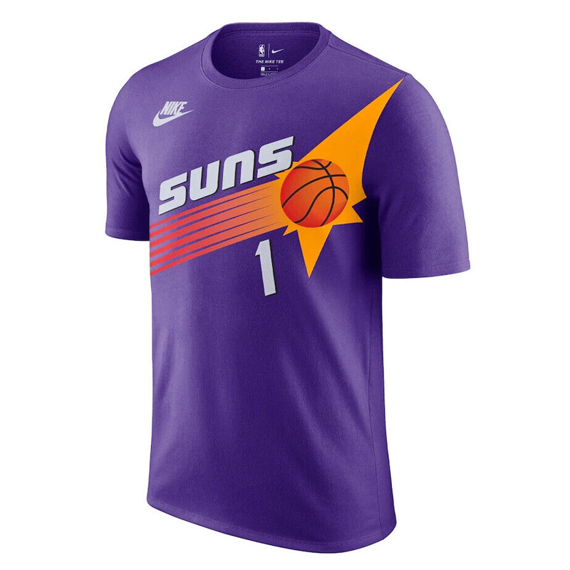 Jual Baju Basket Nike Devin Booker Phoenix Suns Hardwood Classic Tee Purple Original Dv6871-506 - www.hoopspoint.com