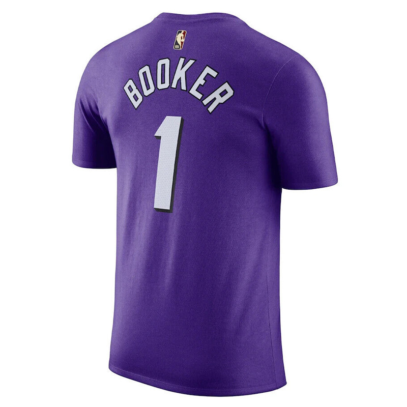 Jual Baju Basket Nike Devin Booker Phoenix Suns Hardwood Classic Tee Purple Original Dv6871-506 - hoopspoint.com