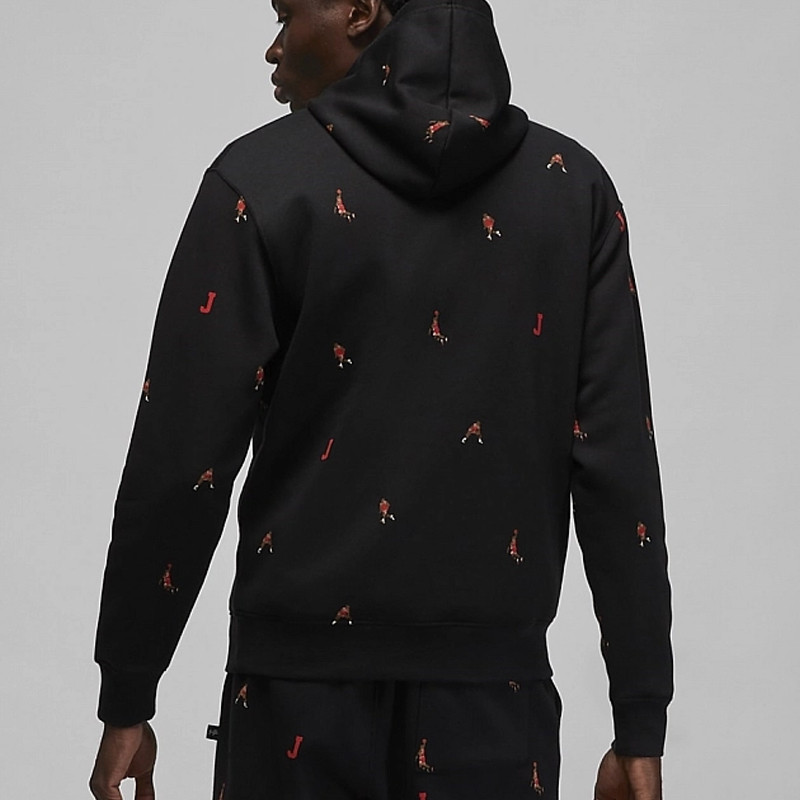 Jual Baju Basket Air Jordan Essentials Holiday Jumpman Hoodie Black Original Dv9392-010 - hoopspoint.com