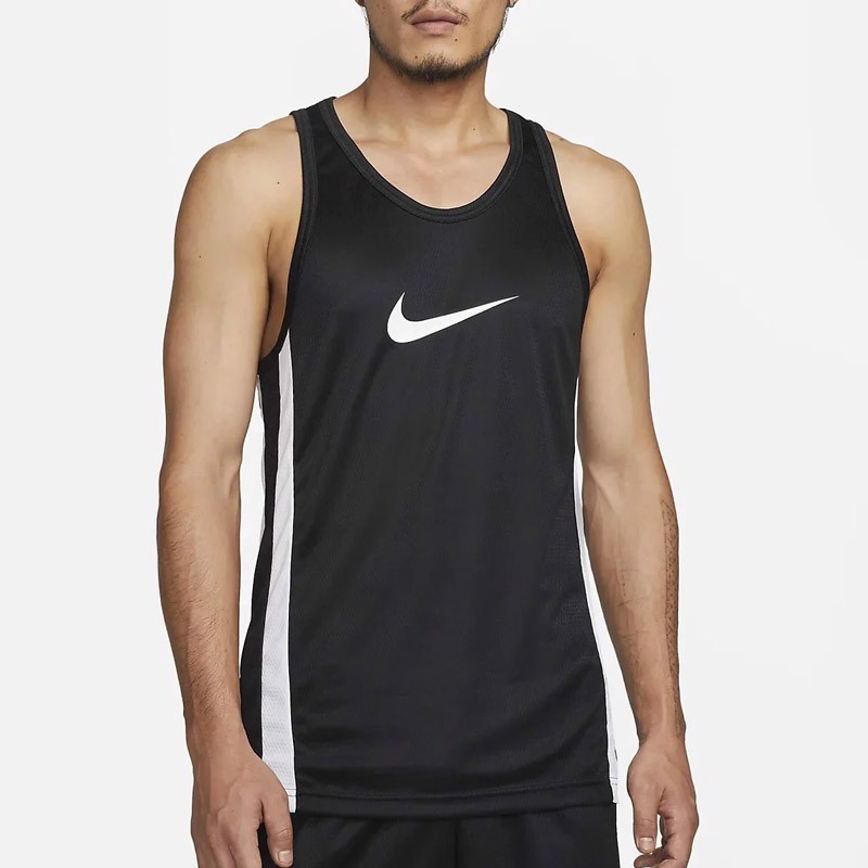 Jual Baju Basket Nike Wear Dri-Fit Icon Short Sleeve Jersey Black Original Dv9968-010 - www.hoopspoint.com