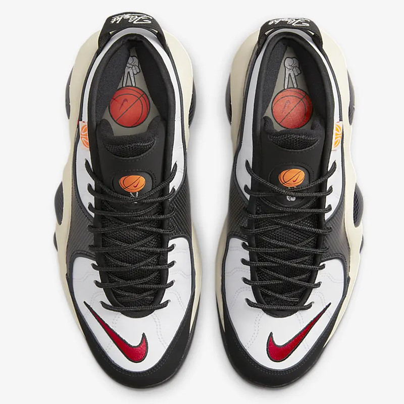 Jual Sepatu Basket Nike Air Zoom Flight 95 Hoops Coconut Milk Original Dx3955-100 - hoopspoint.com