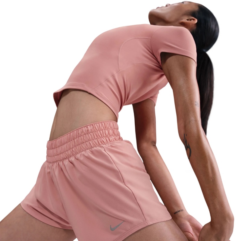 Jual Celana Lari Wanita Nike Wmns One Df Mr 3In Br Short Rust Pink Original Dx6011-685 - hoopspoint.com