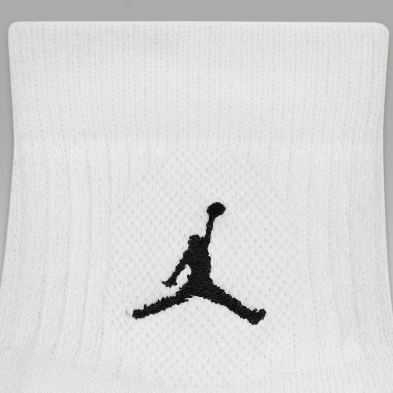 Jual Kaos Kaki Basket Air Jordan Everyday Ankle Socks 3 Pairs White Black Original Dx9655-100 - hoopspoint.com