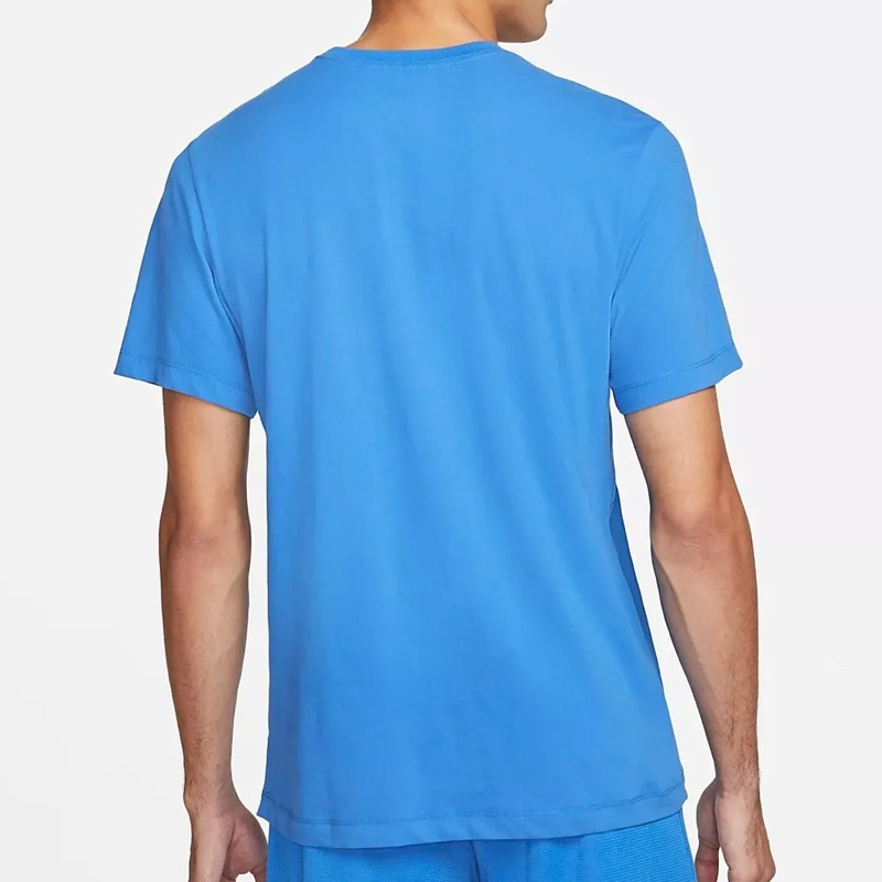 Jual Baju Sneakers Nike Dri-Fit Tee Blue Original Dz2682-435 - hoopspoint.com