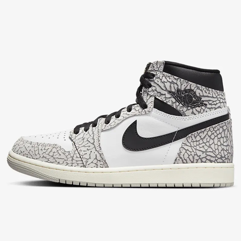 Jual Sepatu Sneakers Air Jordan Aj 1 Retro High Og White Cement Original Dz5485-052 - hoopspoint.com