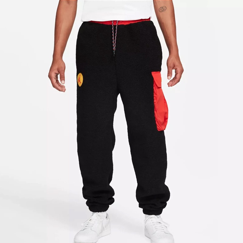 Jual Celana Basket Air Jordan Essentials Mountainside Statement Fleece Pants Black Original Dc9730-010 - hoopspoint.com