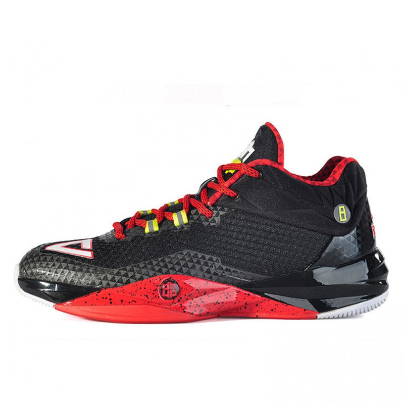 Beli Sepatu Basket Peak Dwight Howard Ii Low Black Red Original E64003A-Black-Red