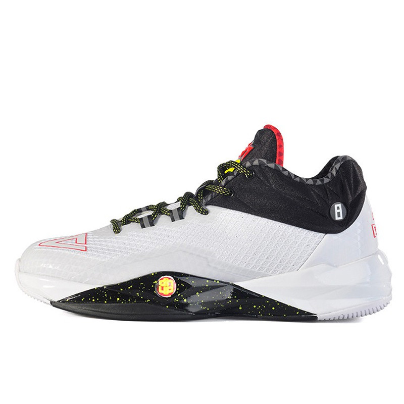 Jual Sepatu Basket Peak Dwight Howard Ii Low White Black Original E64003A-White-Black - hoopspoint.com