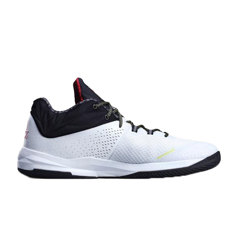 Jual Sepatu Basket Peak Dwight Howard Ii Low White Black Original E64003A-White-Black - hoopspoint.com