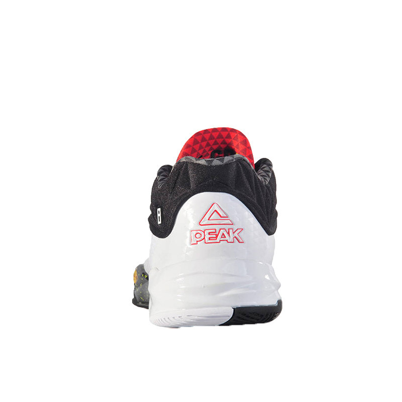 Jual Sepatu Basket Peak Dwight Howard Ii Low White Black Original E64003A-White-Black - hoopspoint.com
