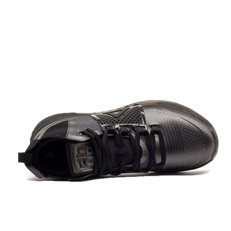 Jual Sepatu Basket Peak Dwight Howard Iii High Black Original E74003A-Black- - hoopspoint.com