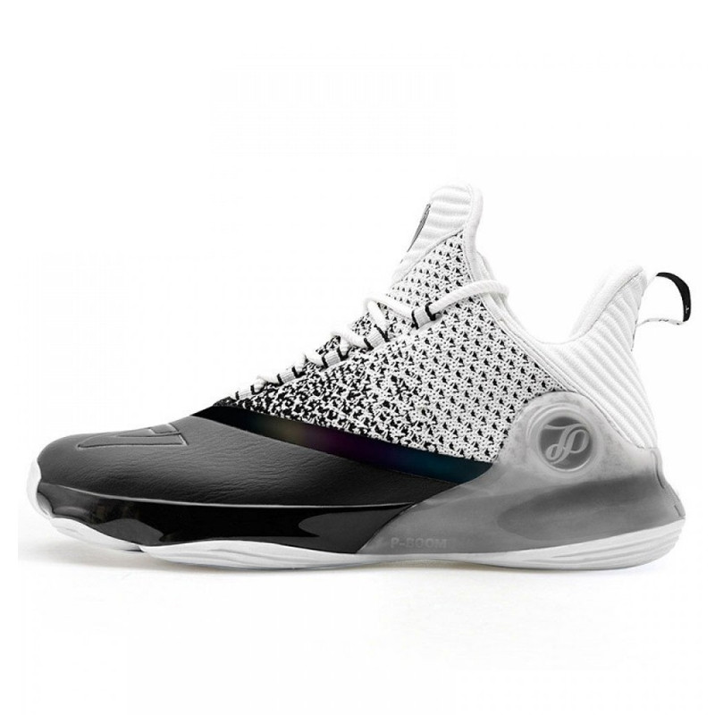 Beli Sepatu Basket Peak Tony Parker 9 Vi White Black Original E83323A-White-Black